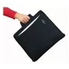 WEDO personal organizer 58 601 — cartella portadocumenti in plastica e poliestere per A4 con porta biglietti da visita, nero