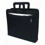 WEDO personal organizer 58 601 — cartella portadocumenti in plastica e poliestere per A4 con porta biglietti da visita, nero