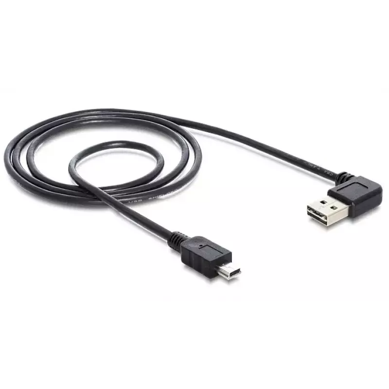 Cavo USB DeLOCK 5m USB 2.0 A - Mini-USB m/m 83381 nero