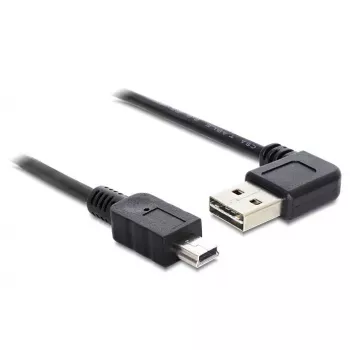 Cavo USB DeLOCK 5m USB 2.0 A - Mini-USB m/m 83381 nero