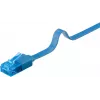 Patch cable piatto Goobay CAT 6A U/UTP blu 3 m