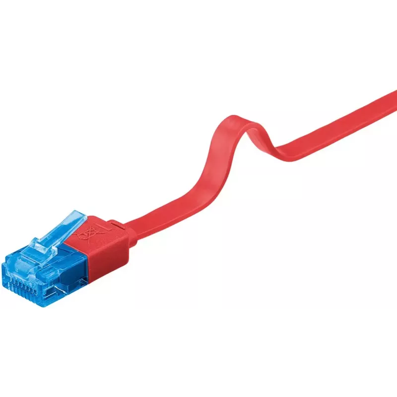 Cavo patch Wentronic CAT6a U/UTP 3 m, connettore maschio/connettore maschio RJ-45, oro, U/UTP (96333)