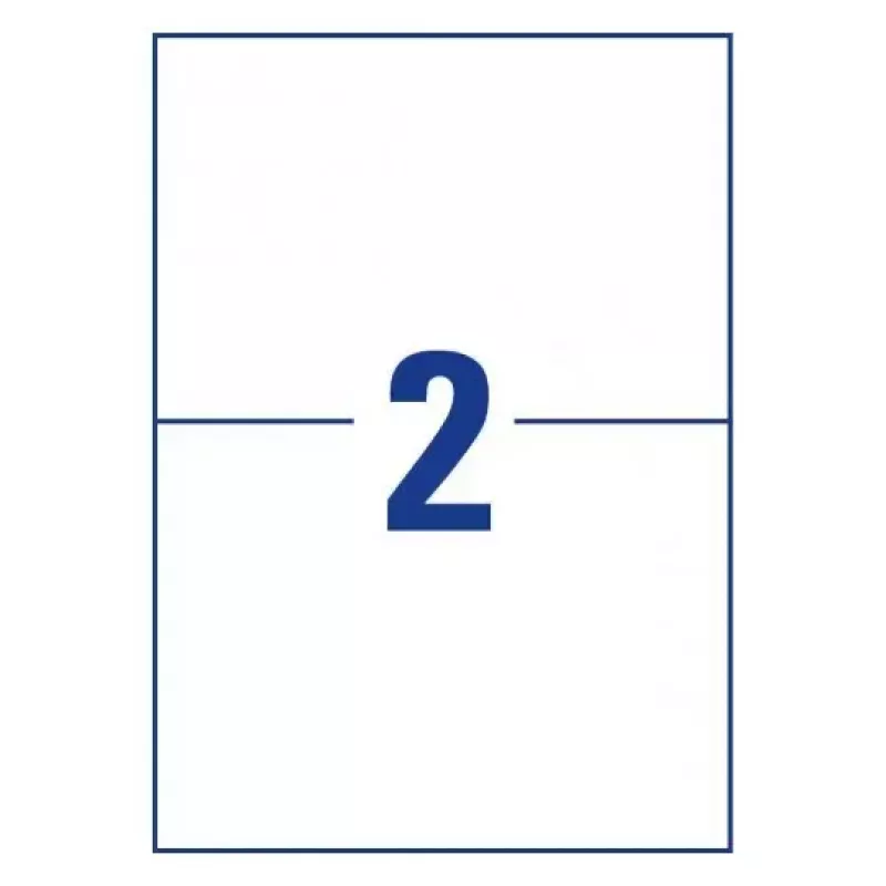 Fogli etichetta Avery Zweckform modello 6176 – fogli stampabili 210 × 148 mm, formato confezione