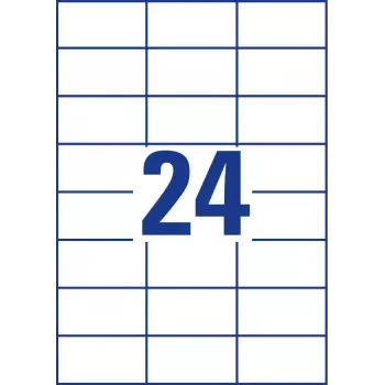 Etichette adesive Avery Zweckform 6173 rettangolare permanente bianco — 720 pezzi