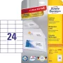 Etichette adesive Avery Zweckform 6173 rettangolare permanente bianco — 720 pezzi