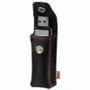 Hama custodia per chiavetta USB “Fashion”, nera, custodia per chiavetta USB, similpelle, nero, rosso