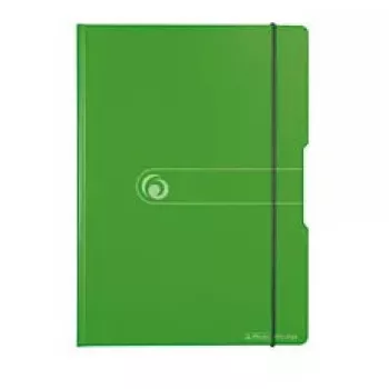 Cartella Herlitz 11226636 verde A4