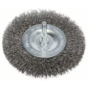 Spazzola metallica circolare Bosch 2 608 622 124 10 cm diametro gambo 6 mm