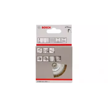 Spazzole metalliche Bosch 2608622009 filo ondulato ramato 7,5 cm