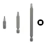 Bosch 2608521109 inserto quadro extra duro, misura 2, gambo C 6,3, 3 pz.