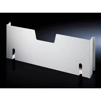 Rittal SZ 4115.500 Tasca portaschemi elettrici, lamiera d'acciaio, per larghezza porta 500 mm, RAL 7035