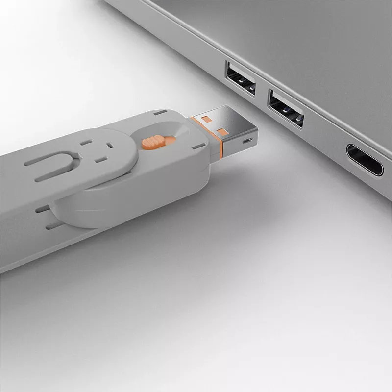 Lindy chiave port blocker USB Type-A, arancione