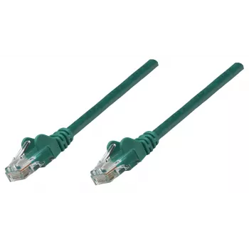 Cavo patch di rete Intellinet, Cat6A, 20 m, verde, rame, S/FTP, LSOH / LSZH, PVC, RJ45, contatti placcati oro, senza linguetta, con guaina, garanzia a vita