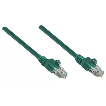 Cavo patch di rete Intellinet, Cat6A, 20 m, verde, rame, S/FTP, LSOH / LSZH, PVC, RJ45, contatti placcati oro, senza linguetta, con guaina, garanzia a vita