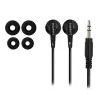 Ewent EW3584 cavo cuffie/headset con filo in-ear musica nero