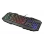 Tastiera da gaming Trust GXT 830-RW Avonn USB tedesca nero RGB LED