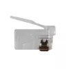 Connettore modulare Intronics RJ-12 M TD106M ACT cavo tondo conduttore pieno in busta 25 pezzi