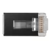 Connettore modulare schermato ACT RJ45 (8P/8C) per cavo tondo con conduttori a trefoli