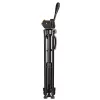 Treppiede Hama Gamma 153 3 gambe nero portata 3 kg altezza 153 cm