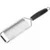 Westmark Technicus-Square 14122270 grattugia piatta, acciaio inox/TPE, anello per appendere, 65 mm, nera