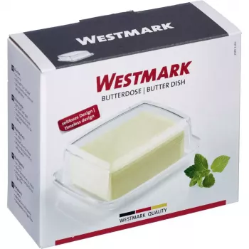 Burriera Westmark 20852260, vetro rettangolare, 143×118×55 mm, trasparente