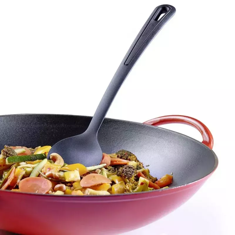 Mestolo per wok Westmark Gentle Plus, poliammide, lunghezza 315 mm, larghezza 72 mm, nero