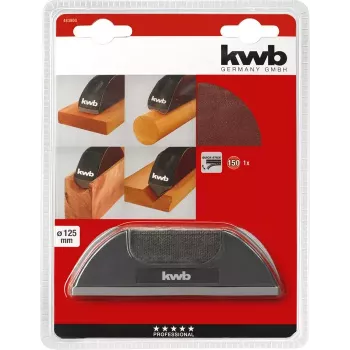 Piastra abrasiva KWB 483800 Set accessori abrasivi manuali P150 1 pz.