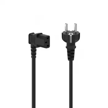 Hama 00223293 Cavo di alimentazione nero 5 m 3 poli