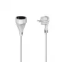 Hama 00223243 Prolunga elettrica 5 m 1 uscita AC per interni bianco