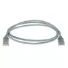 ACT grigio 10 metri LSZH U/UTP CAT6 cavo patch slimline per data center con scarico di trazione e connettori RJ45