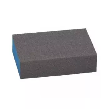 Spugna abrasiva Bosch 2609256346, grana media, 69×97×26 mm, 1 pz., nero/blu