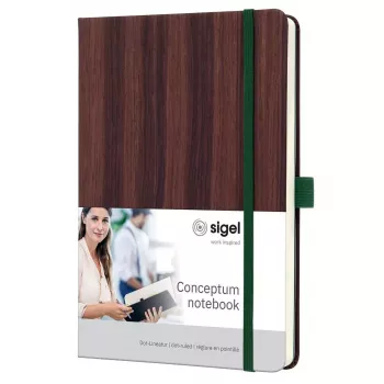 Blocco per appunti Sigel CO673 A5 194 fogli marrone