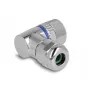 Connettore M12 DeLOCK codifica A 3 poli connettore femmina 90° angolare metallo