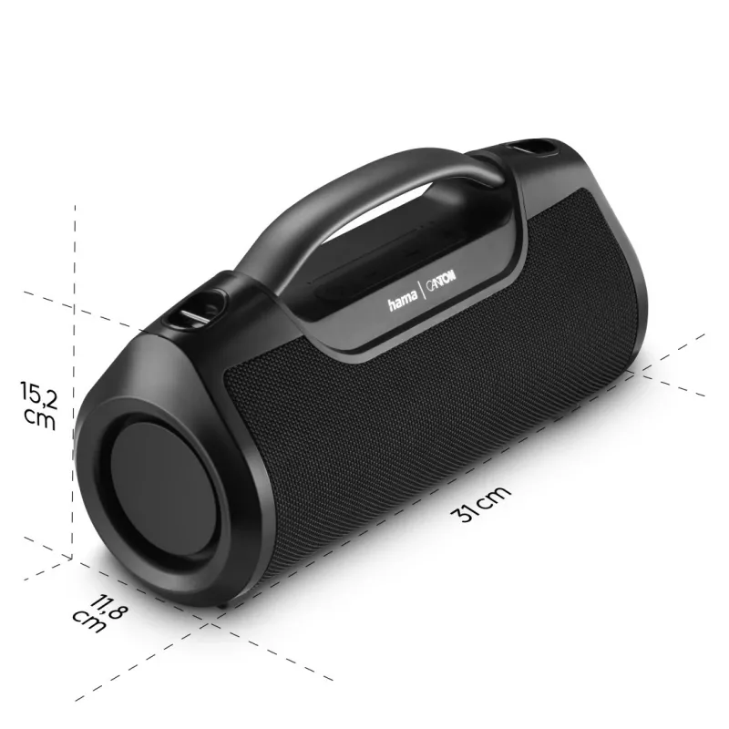 Hama Mate Pro altoparlante stereo portatile nero 60 W