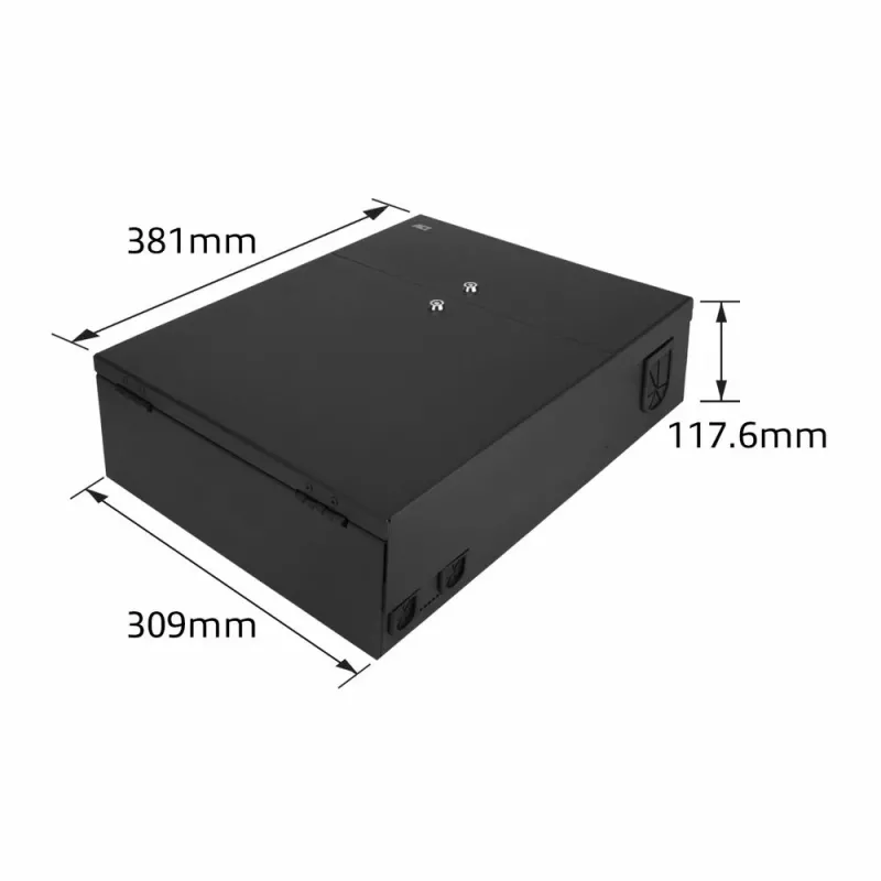 ACT scatola di zona chiudibile Patch Box 8 slot per fibra ottica e rame