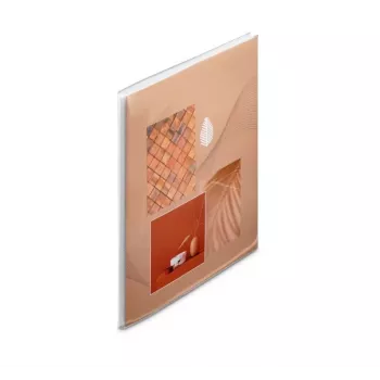 Album fotografico Hama Singo II terracotta 40 fogli rilegatura adesiva