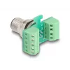 Adattatore modulo di trasferimento DeLOCK M12 8 poli codifica A connettore maschio su morsettiera a 9 poli