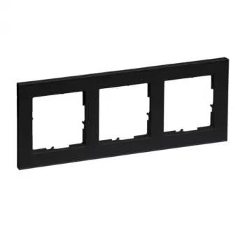 Legrand 765383 placca a parete/coprifrutto nero