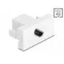 Adattatore HDMI DeLOCK 90874 bianco connettore 1 HDMI connettore 2 HDMI