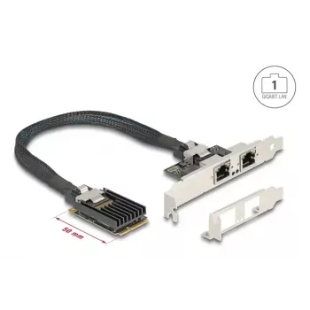 DeLOCK 95280 adattatore RJ-45 interno Mini PCI Express 4 Gbit/s
