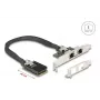 DeLOCK 95280 adattatore RJ-45 interno Mini PCI Express 4 Gbit/s
