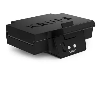 Sandwich maker KRUPS FDK461, 850 W, nero, prepara 4 sandwich, 234×265×108 mm