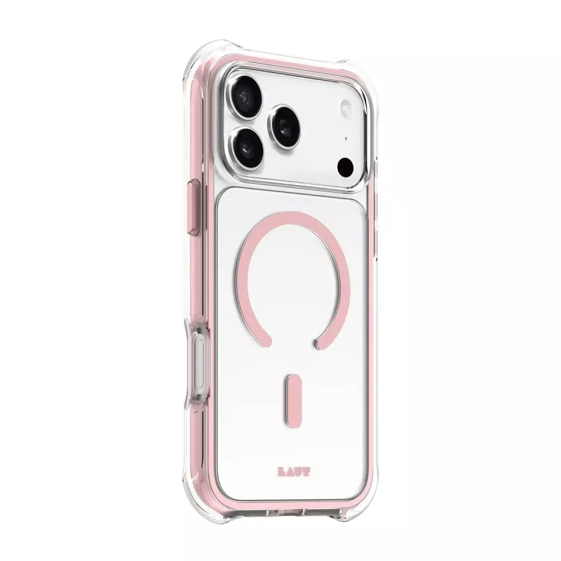 Custodia per cellulare LAUT AERO PROTECT 17,5 cm rosa trasparente