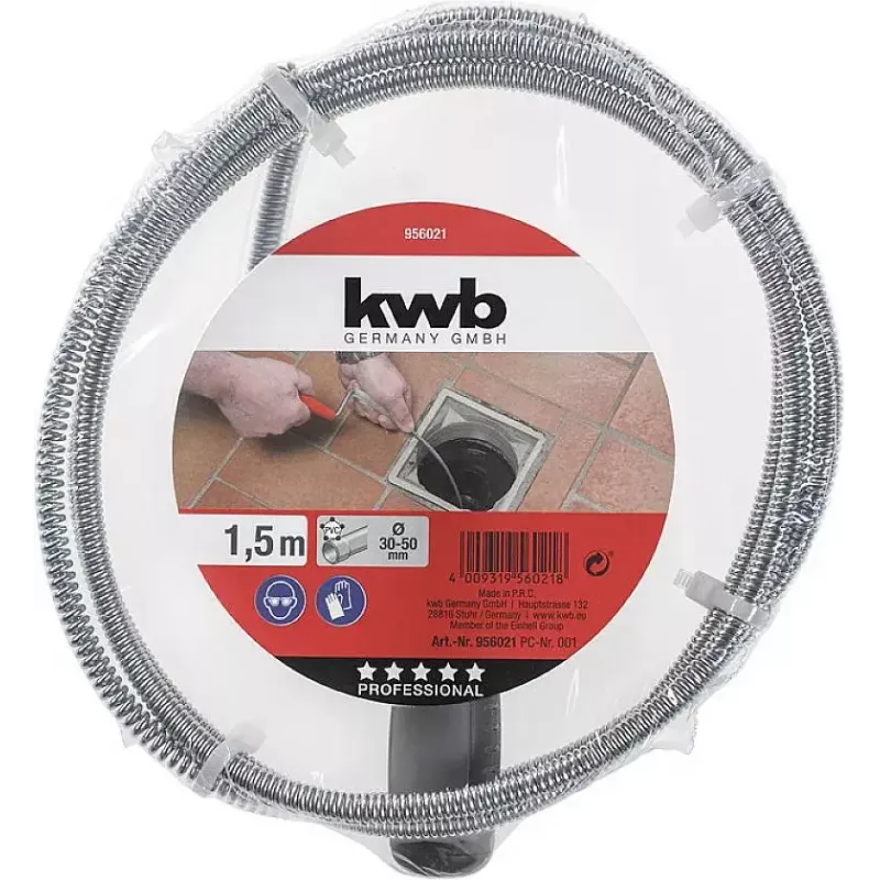 kwb 956021 spirale per pulizia scarichi