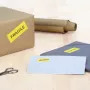 Etichette HERMA colorate A4 105x37 mm giallo carta opaca 1600 pezzi