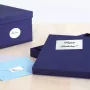 Etichetta adesiva per stampante HERMA Labels A4 63,5x38,1 mm argento pellicola lucida