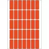 Etichette multiuso HERMA 12x30 mm rosso carta opaca per scrittura a mano