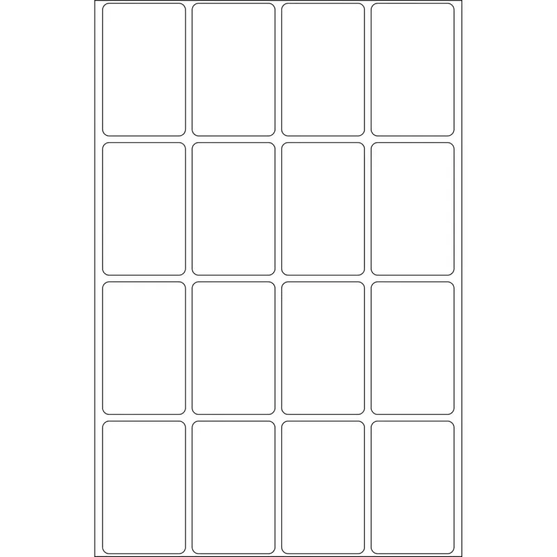 Etichette multiuso HERMA 10613 25x40 mm bianco rimovibili/staccabili