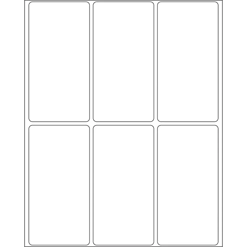 Etichette multiuso HERMA 10616 34x67 mm bianco rimovibili/staccabili carta opaca