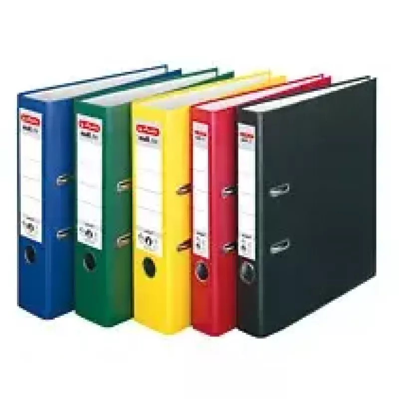 Raccoglitore ad anelli Herlitz 5480801 A4 nero
